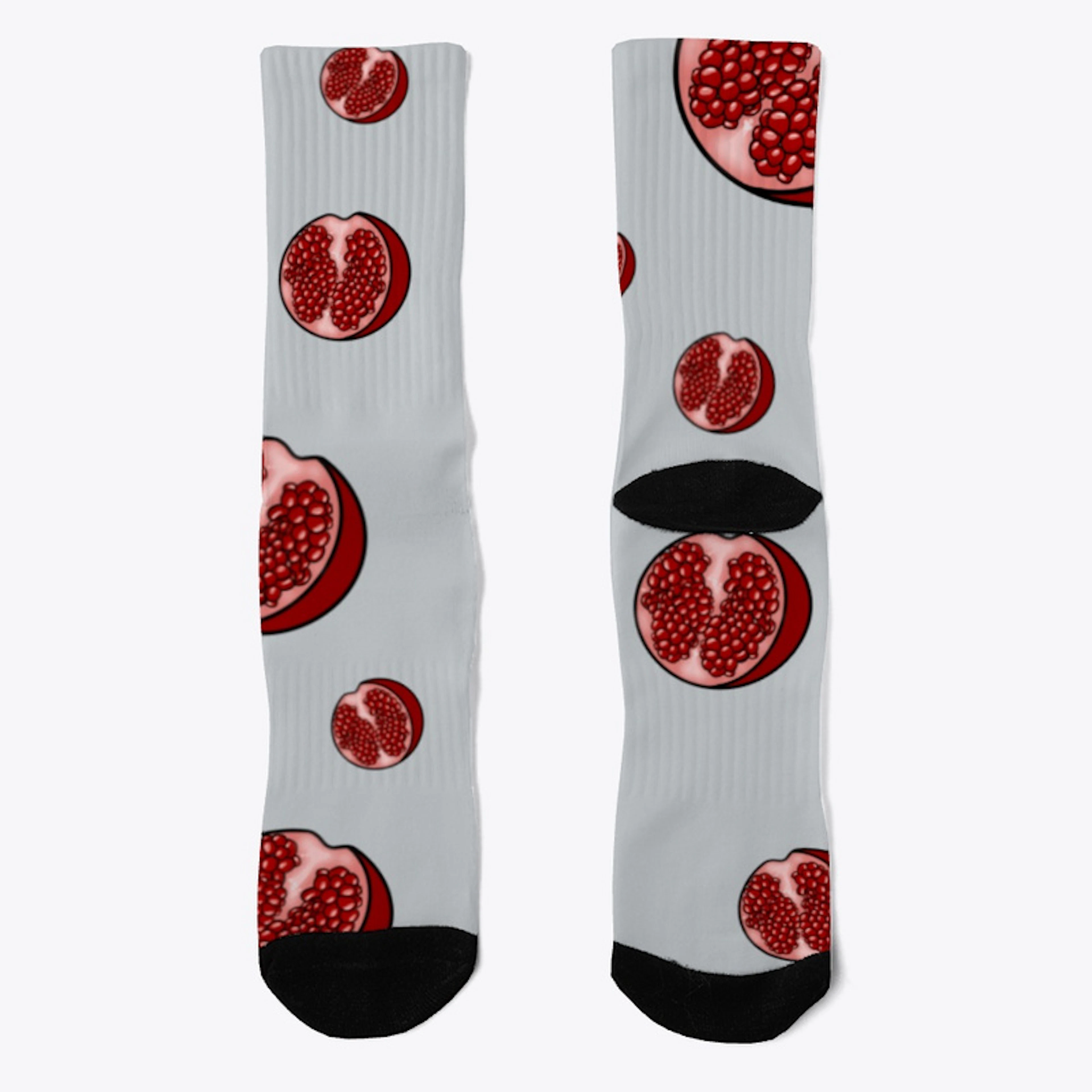 Pomegranate socks
